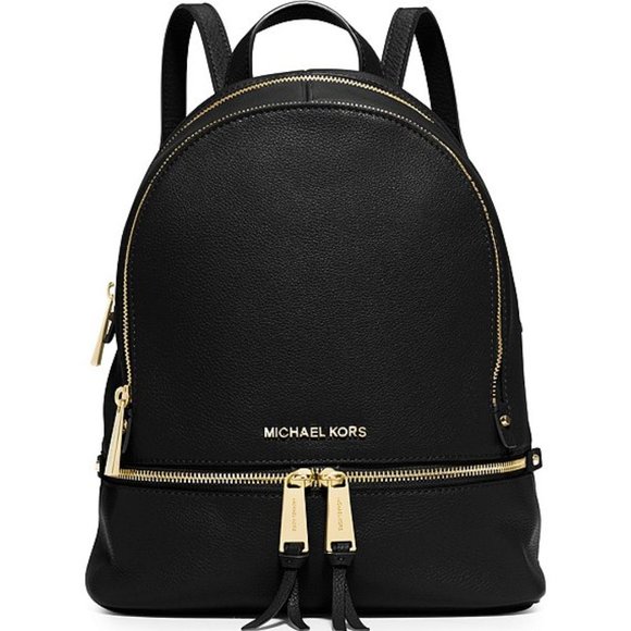 MICHAEL Michael Kors Handbags - Michael Kors Rhea Zip Medium Pebble Leather